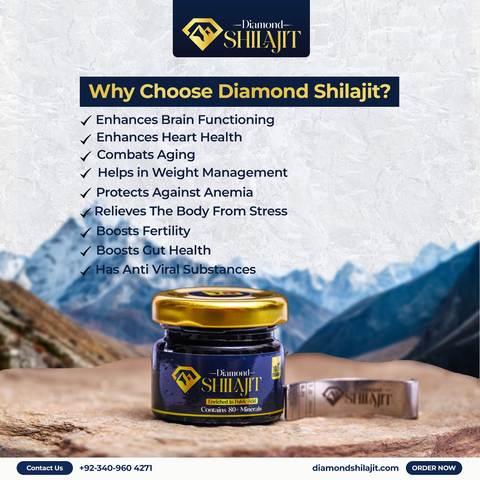 100% Pure Shilajit by Diamond