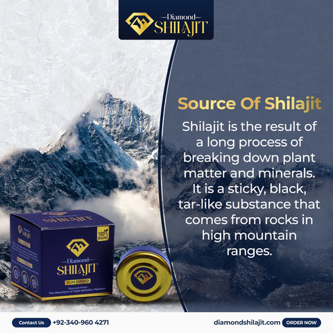 100% Pure Shilajit by Diamond